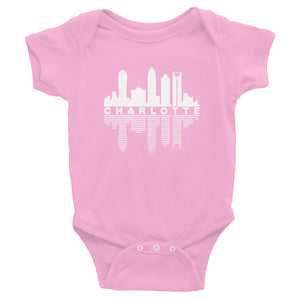 Charlotte Skyline Fade with Text - Infant