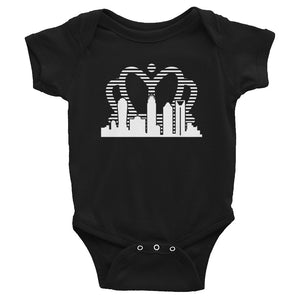 Charlotte Skyline with Crown Sunrise Fade - Infant