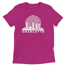 Load image into Gallery viewer, Charlotte Skyline Sunrise with text - Women