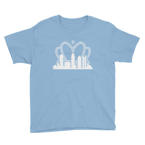 Charlotte Skyline with Crown Sunrise Fade -  Children