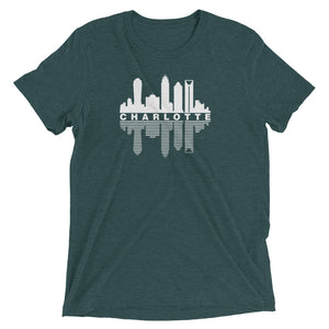 Charlotte Skyline Fade with Text - Women